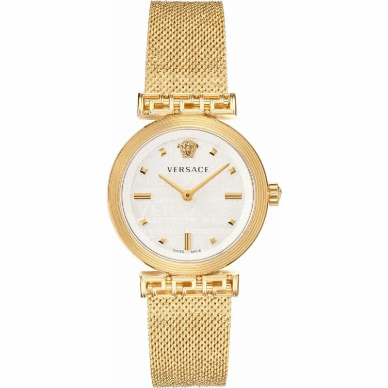 Versace Gold Mesh 34 mm Damenuhr - VELW00820
