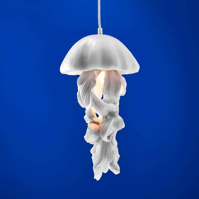 White Ceiling Light Jellyfish Ava by Werns - |VESIMI Design| Luxury Bathrooms and Home Decor