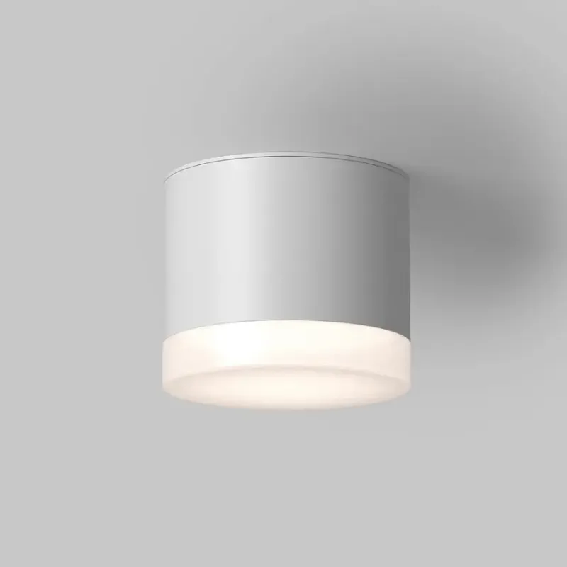 Deckenleuchte – Weißes Aluminium, 1× GX53 Fassung, 12 W Leistung, Ø8,2 cm - Pauline | Maytoni
