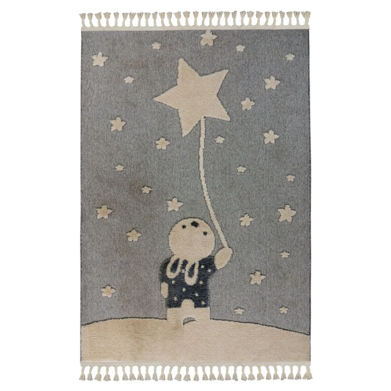 Teppich – Kindermotiv, Polypropylen Flor, Kurzflor Struktur, 120 x 170 cm - Modena 418 | Kayoom